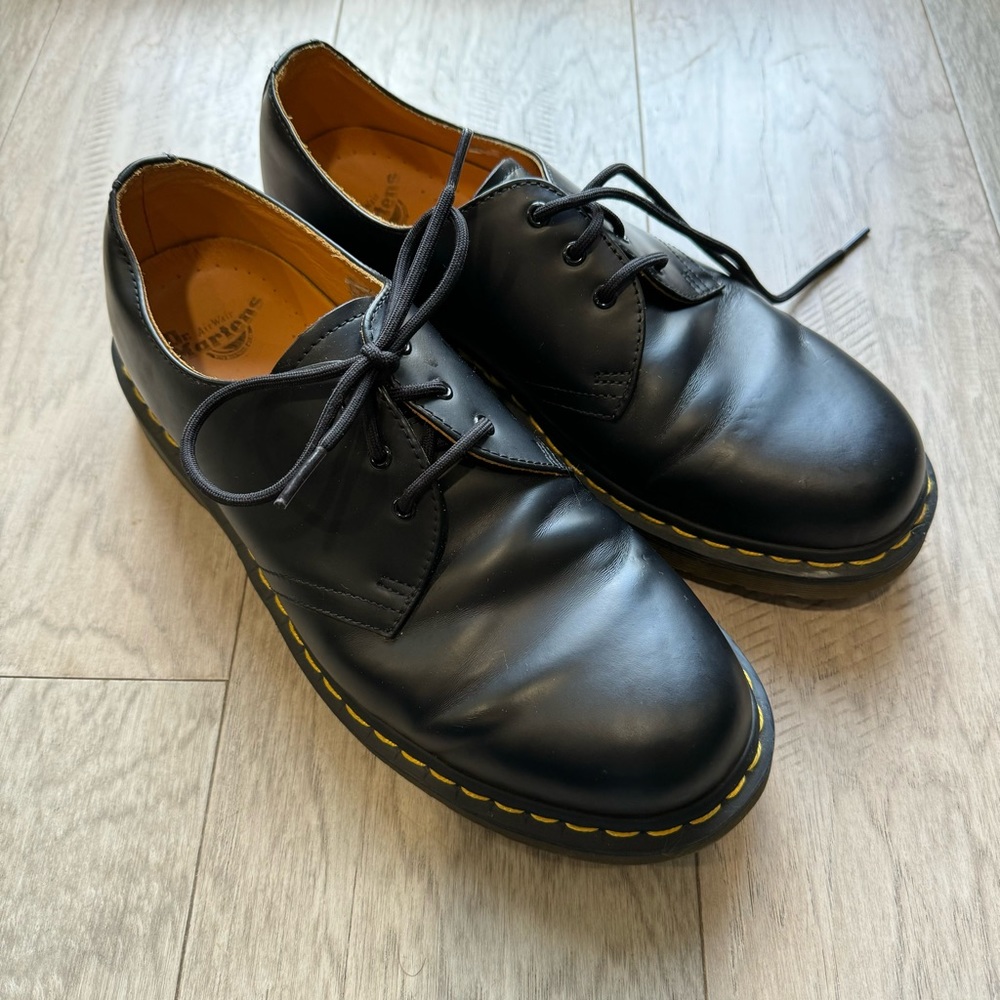DR. MARTENS 1461 SMOOTH LEATHER OXFORD SHOES MENS SIZE 11